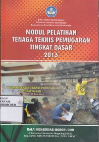 Image of Modul Pelatihan Tenaga Teknis Pemugaran Tingkat Dasar 2013