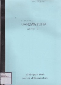Image of Diskripsi Gandawyuha Seri II