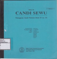 Image of Buku III : Candi Sewu Pemugaran Candi Perwara Deret IV No. 64