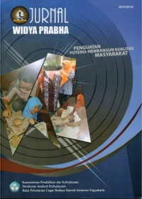 Image of Jurnal Widya Prabha 05/V/2016 : Riset-aksi perancangan dan pelaksanaan program pemberdayaan masyarakat kawasan cagar budaya prambanan, Batik candi motif batik bersumber pada unsur dekoratif candi dan arca di prambanan dan sekitarnya, Dimesi manusia dalam pelestarian cagar budaya, Konsep mandala pada candi-candi buddha di jawa abad IX-X masehi, Beberapa bangunan peribadatan di kampung kauman yogyakarta