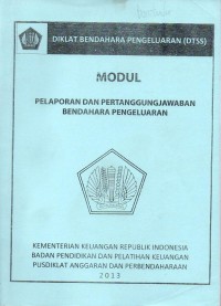 Image of Modul Pelaporan dan Pertanggungjawaban Bendahara Pengeluaran