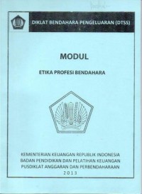Image of Modul Etika Profesi Bendahara
