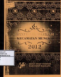 Image of Statistik daerah  kecamatan mungkid tahun 2012
