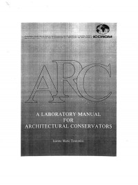 Image of A laboratory manual for architectural conservators