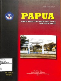 Image of Papua Vol. V No.1 Juni 2013